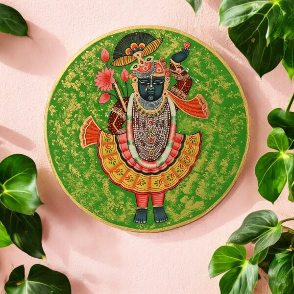 Traditional Rajasthani Hand Painted Wall Decor Plates 19