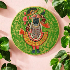 Traditional Rajasthani Hand Painted Wall Decor Plates 19