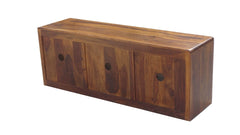 MADE TO ORDER Indian Solid Wood TV Unit Honey Brown 150x40x55 cm