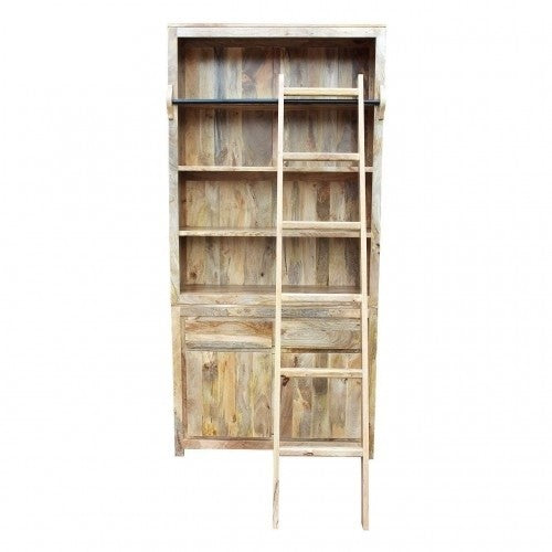 AVALON INDIAN WOODEN ZEN MANGO BOOKSHELF