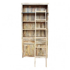 AVALON INDIAN WOODEN ZEN MANGO BOOKSHELF