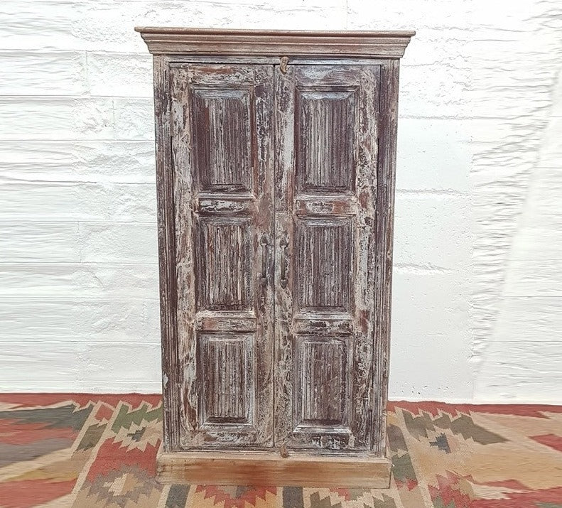 Solid Wood Wardrobe Cabinet 67x46x127 cm