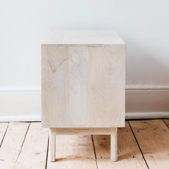 Hand Carved Solid Wood Bedsides Table 68