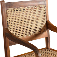 Rattan Elegance Series Solid Wood Arm Chair 14