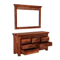 The Attic Balki Solid Wood Sideboard Honey