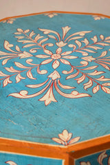 Avani Hand Painted Mango Wood Side Table 24