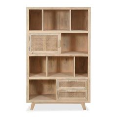 The Gileteen Mango & Cane Large Display Unit/Bookcase/Shelves