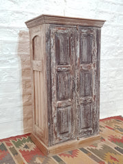 Solid Wood Wardrobe Cabinet 67x46x127 cm