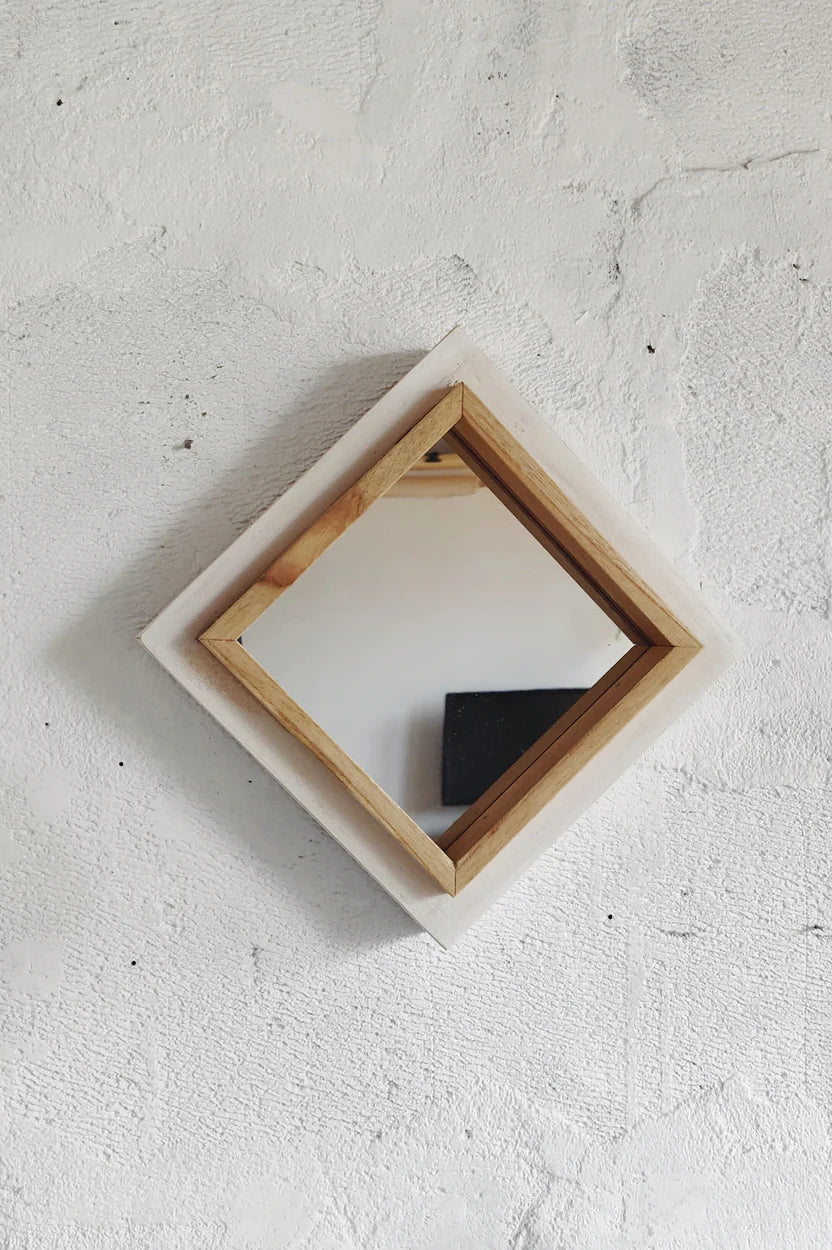 Hand Carved Solid Wooden Decorative Wall Mirror Frame 55