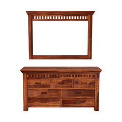 The Attic Balki Solid Wood Sideboard Honey