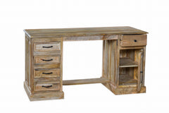 Handmade Indian Furniture Mango Wood Desk Study Table