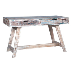 Rustica Reclaimed Solid Wood Rustic Writing Study Desk C7