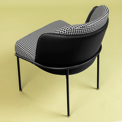 Artisanal Aura Lounge Chair - Black