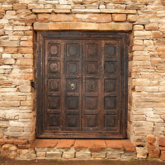 Indian Vintage Antique Handcrafted Reclaimed Wood Door 66