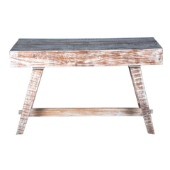 Rustica Reclaimed Solid Wood Rustic Writing Study Desk C7