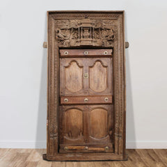 Indian Vintage Antique Handcrafted Solid Wood Door 37