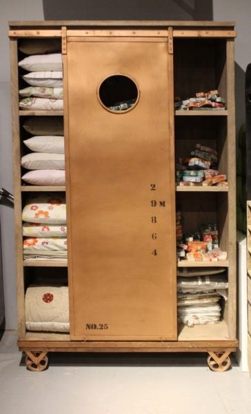 METAL LOFT COPPER CARGO CABINET