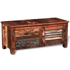 Salvage Reclaimed Wooden Rustic Colour TV Unit Stand B28