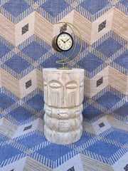 Hand Carved Solid Wood Side Table 53