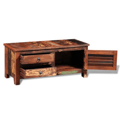 Salvage Reclaimed Wooden Rustic Colour TV Unit Stand B28
