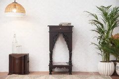 Indian Hand Carved Sheesham Wood Side Table 16