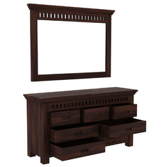 The Attic Balki Solid Wood Sideboard Walnut