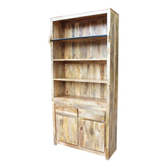 AVALON INDIAN WOODEN ZEN MANGO BOOKSHELF