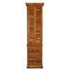 Hand Carved Solid Wooden Shutter Cabinet Wardrobe D136