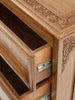 Indian Hand Carved Solid Wood Chest of Drawers D25