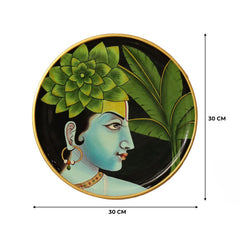 Traditional Rajasthani Hand Painted Wall Decor Plates 10