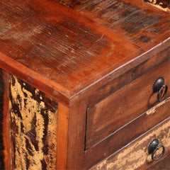 Salvage Reclaimed Wooden Rustic Colour TV Unit Stand B28