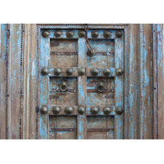 Indian Vintage Antique Handcrafted Solid Wood Door 38