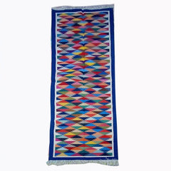 Kilim Handwoven Cotton Dhurrie Durry Rug Jute Floor Runner Hallway Pattern 6