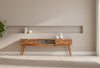 The Attic Hand Carved Mango Wood TV Unit Brown 72