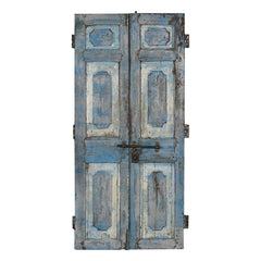 Indian Vintage Antique Handcrafted Reclaimed Wood Door 53