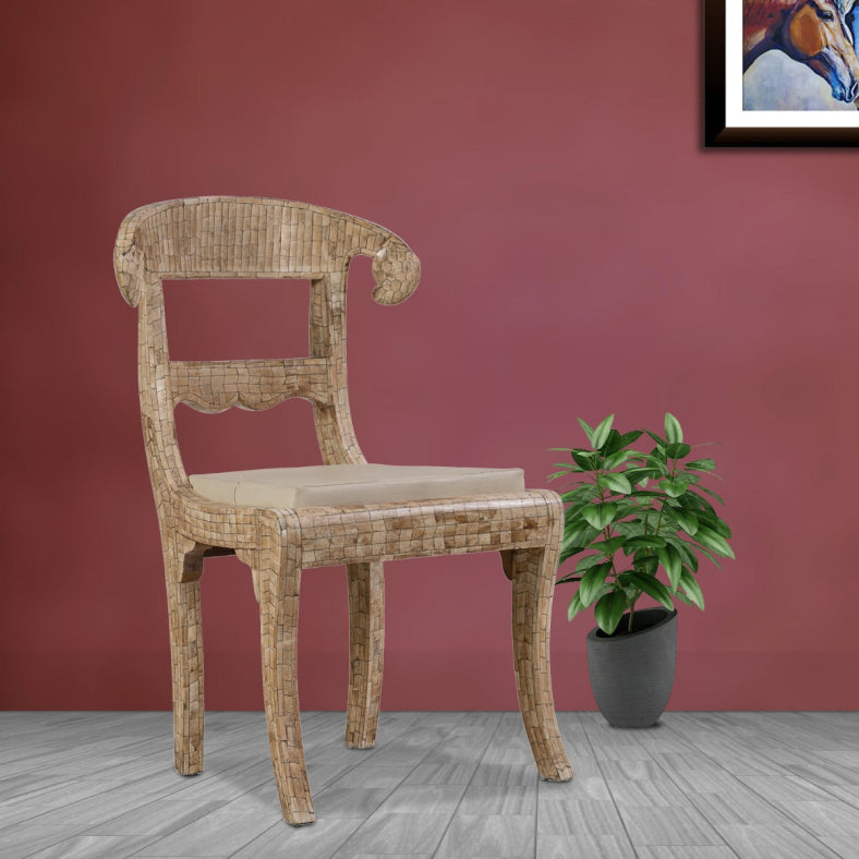Maaya Bone Inlay Chair 17