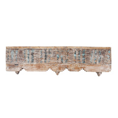 Antique Indian Hand Carved Solid Wood Console Table 08
