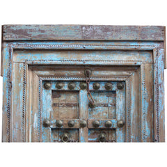 Indian Vintage Antique Handcrafted Solid Wood Door 38