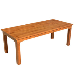 Boston Solid Teak Wood Dining Table With Extension Honey