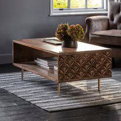 Kraft Bazaar Agra Coffee Table 90x50x40Cm