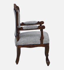 Heritage Heirlooms Sheesham Wood Arm Chair in Provincial Teak Finish