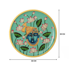 Traditional Rajasthani Hand Painted Wall Decor Plates 12