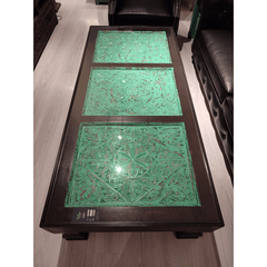Indian Hand Carved Solid Wood Coffee Table C7