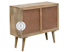 Avalon Indian Solid Wood Small Buffet Cabinet Natural