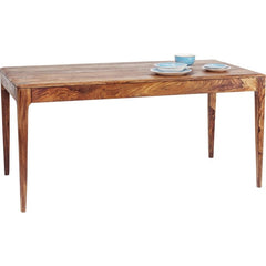 Boston Taper Contemporary Solid Wood Rectangle Dining Table Natural 2m