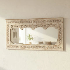 Hand Carved Solid Wooden Wall Mirror 83