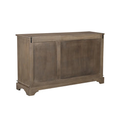 Indian Handmade Solid Wood 3 Door Carved Sideboard