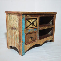 RUSTICA reclaimed timber TV unit - Small