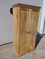 Mango Classic Handmade Solid Mango Wood Wardrobe Cabinet