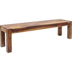 Boston Silver Contemporary Solid Wood Dining Table Seating Bench 140x40cm